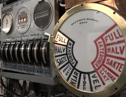 Engine room of MS Lofoten