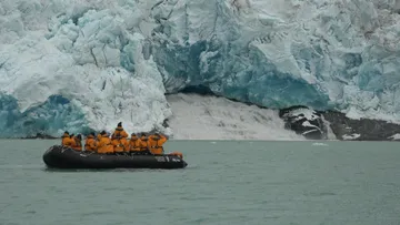 Glacier at Kuannersooq Fjord 