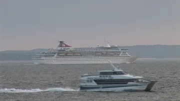 MS Balmoral in the Vineyard Sound