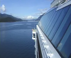 Arriving at Juneau aboard Galaxy