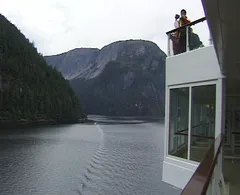 Navigating Misty Fjords aboard Galaxy