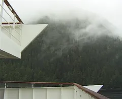 Navigating Seymour Canal aboard Galaxy