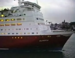 Olympia arrives in Helsinki February 1993