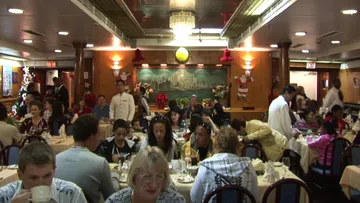 'Caribbean Dining Room' aboard Regal Empress