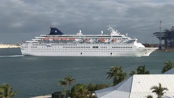 Norwegian Majesty arrives at Freeport