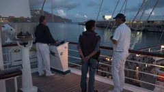 Leaving Funchal aboard Star Flyer