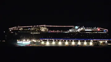 Genting Dream in the Strait of Gibraltar