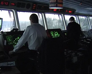 Navigational Bridge of Silja Scandinavia