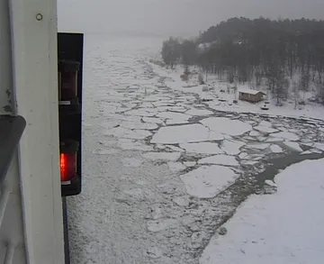 Leaving Turku aboard Silja Scandinavia