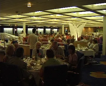 Glentanar Restaurant and Orchid Room aboard Black Watch