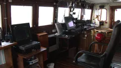 Navigational bridge of Birger Jarl