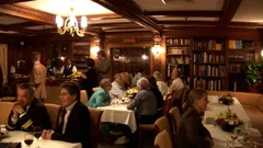 Dinner aboard Sea Cloud