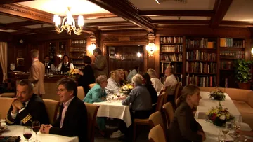 Dinner aboard Sea Cloud