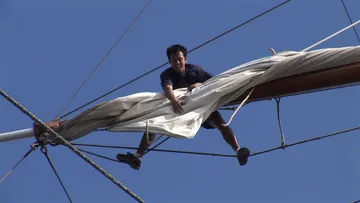 Sails Down! aboard Sea Cloud