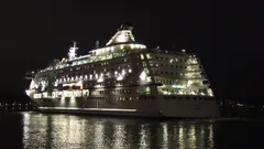 Birka Stockholm leaves Stockholm