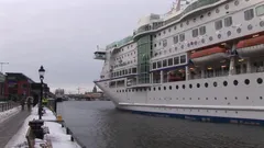 Birka Stockholm arrives at Stockholm