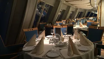 Saga Hall Restaurant aboard MS Trollfjord