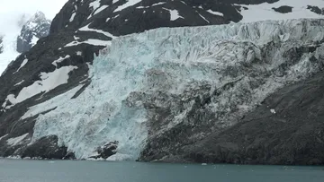 Navigting Drygalski Fjord aboard HANSEATIC nature 