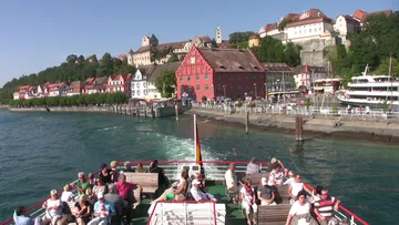 Leaving Meersburg Aboard MS Schwaben - Lake Constance (Bodensee)