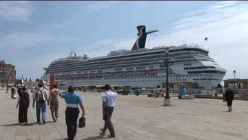 Carnival Liberty arrives at Venice