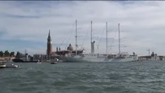 Wind Spirit leaves Venice