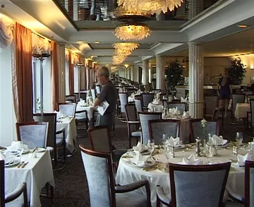 'Crystal Dining Room' aboard Crystal Harmony