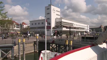 Leaving Friedrichshafen aboard MS Austria