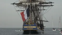 L'Hermione leaves Marseille