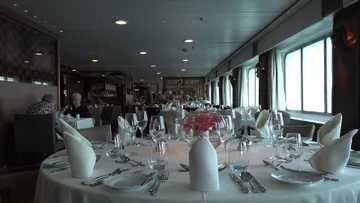 'Pole to Pole Restaurant' aboard Saga Sapphire