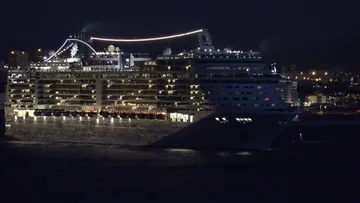 MSC Fantasia leaves Marseille