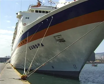 ms Europa at Piraeus