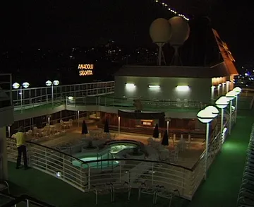 Evening On Deck Aboard Royal Viking Sun