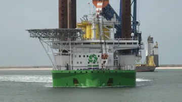 Sea Installer at Maasvlakte