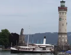 ships on Lake Constance (Bodensee)