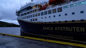 Havila Pollux leaves Ørnes