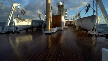 Nordstjernen Sun Deck Aft to Starboard Bridge Wing