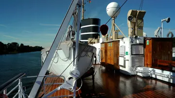 On Deck Aboard Nordstjernen Navigating the Kiel Canal